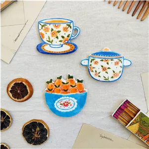 مگنت های سرامیکی پرتقالی دستساز (سه تایی)