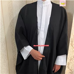 عبا چهارفصل مشکی مردانه با دوخت خوب و با کیفیت 