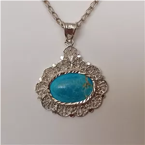 مدال نقره ملیله کاری اصفهان کد 615