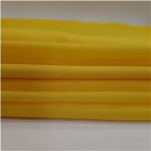 لایی چسب حریر زرد رنگ عرض 120 ( 1 متر)