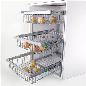 نظم دهنده کابینت کف ثابت  سبد ریل 3 طبقهیونیت 45 ( پس کرایه )هزینه ارسال به عهده مشتری