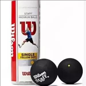 توپ اسکواش ویلسون تک خال زرد