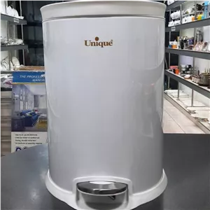 سطل آشغال یونیک اصل 12 لیتری سفید کد 4120 ارسال رایگان