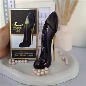 عطر گودگرل مشکی 25میل اسمارت طبع گرم وتلخ رایحه شرقی گلی برای فصول سرد سال و مناسب بانوان 