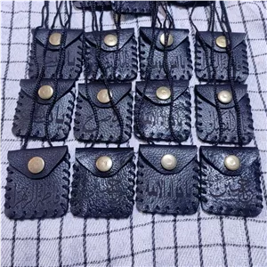 کیف دعا چرم  گردنبد درجه  یک12 عدد
