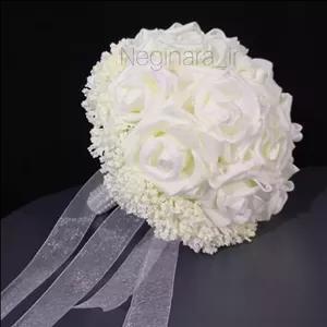 دسته گل عروس.رنگ نباتی