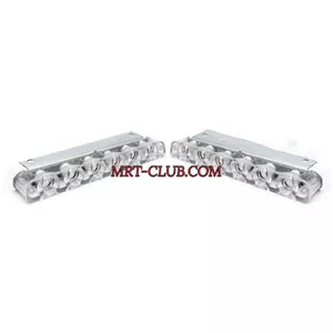 چراغ چشمک زن جلو پنجره 6 لنز نارنجی