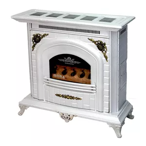 بخاری گازی شومینه بزرگ کلاسیک پایه دار شایسته (ارسال رایگان درب منزل)