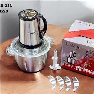 خردکن غذاساز سه لیتر یونی مکس معروف دوسال گارانتی