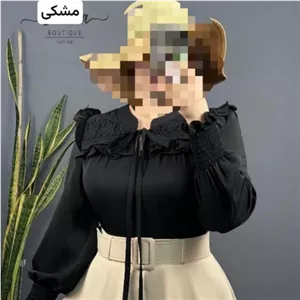 شومیز جنس الیزه درجه یک درچند رنگ و سه سایز