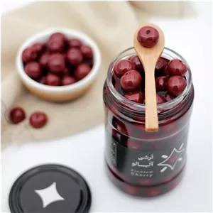 ترشی آلبالو ی تازه و خانگی بدون افزودنیهای غیر مجاز 
