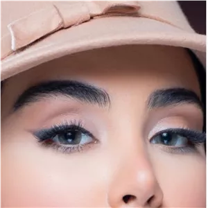 لنز چشم رویال ویژن سبز زیتونی دور دار