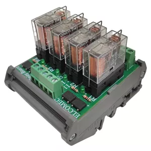 رله برد 4 کانال 24 ولت 16 آمپر omron