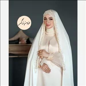 ست روسری و عبا و چادر جواهردوزی شده