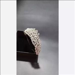 تاج پرنسسی تمام نگین اتریشی براق ودرخشان مخصوص عروس های ظریف پسند