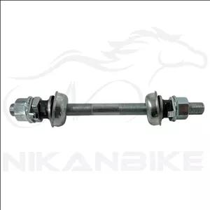 میل جلو زخیم دوچرخه با کاسه و بلبرینگ ( با گیو کوچک ).کد 1109003