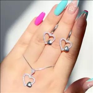 نیمست جواهر تمام نقره 925 با فاکتور معتبر و ارسال رایگان (پس کرایه) 