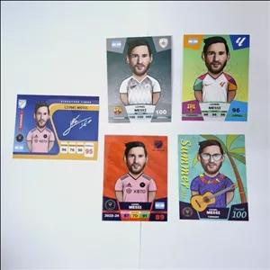 کارت فوتبالی لیونل مسی 2024 - سری جور ( طرح کیمدی) مجموعه 5 عددی