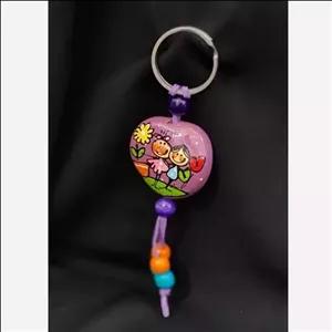 جاکلیدی نقاشی روی هسته میوه2