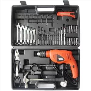 دریل چکشی 40 پارچه 550 وات بلک اند دکر اصلی (پس کرایه)