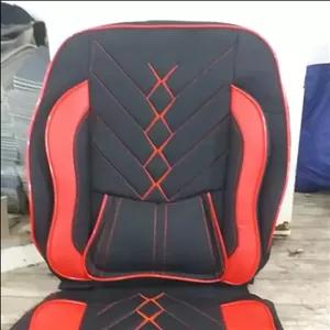 روکش صندلی پرشیاپارچه برزنتی طرح سوپر vip آئودی باکیفیت عالی ابر7میل بارنگبندی مختلف باضمانت یکسال 3