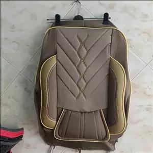 روکش صندلی سمندجدیدپارچه برزنتی طرح سوپر vip آئودی باکیفیت عالی ابر7میل بارنگبندی مختلف باضمانت یکسال ع 