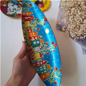 دیس ماهی خوری ویترای رنگ آبی پس کرایه 