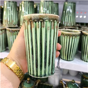 لیوان شیار دار کهکشانی .بدون دسته.سرامیکی