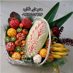 سبد میوه آرایی متوسط