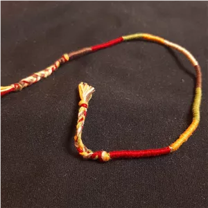 پابند بافت دمسه دستباف رنگی