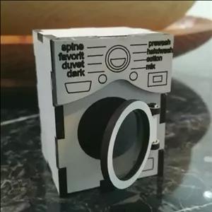 ماکت  چوبی ماشین لباس شویی  محصولی از ماکت مجتبی بسیار زیبا 