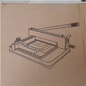 دستگاه کاتر و گیوتین کتاب a3 مدل 858 کاتر قدرتی آکبند