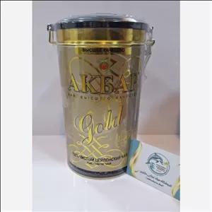 چای صندوقی اکبر گلد درجه یک وارداتی در وزن 450 گرمی