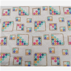 پارچه ژاکارد کوک دوزی ، عرض150سانتیمتر 