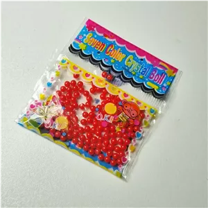 خاک ژله ای قرمز یکدست بسته پر