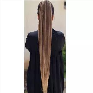 مومصنوعی دم اسبی لایت 90سانتی ارسال رایگان