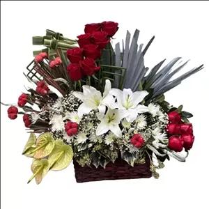 سبد گل کلاسیک بزرگ