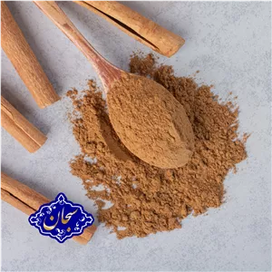 پودر دارچین 100گرمی سبحان تازه آسیاب شده با رایحه ای خوش و طعمی دل انگیز (دارچین آسیاب شده)