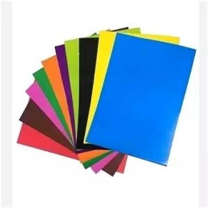 کاغذ رنگی یک رو گلاسه براق A3 (بسته 10عددی )