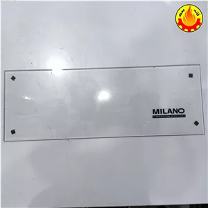 شیشه بخاری شومینه نیک کالا 56x20 میلانو ساخت ترکیه درجه 1