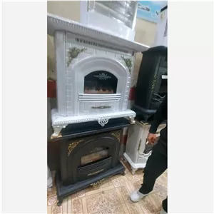بخاری گازی شومینه جدید جهیزیه مدل کلاسیک 36000 shayeste 