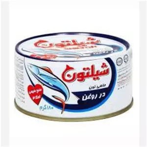 تن ماهی 180 گرمی شیلتون پک 6عددی  (پس کرایه )