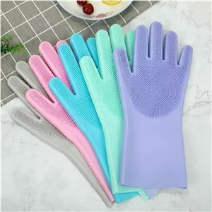 دستکش اسکاجی سیلیکونی ( دستکش اسکاج دار)