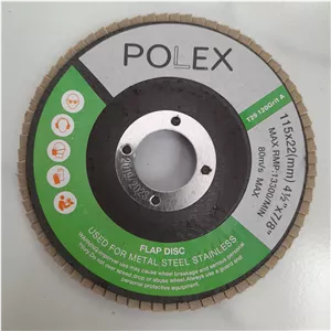 سمباده فلاپ مینی پولکس گرید 120 صفحه فلاپی 115 polex grit p120