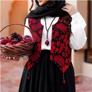 جلیقه دامن یلدایی جلیقه و دامن زنانه یلدایی 