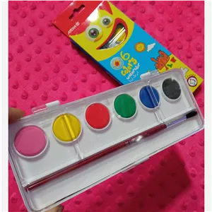 آبرنگ 6 رنگ آریا