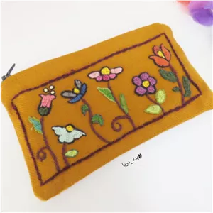  پته دوزی(جامدادی پته،کیف،پته)،جای لوازم سنتی پته دوزی،هدیه مهمان خارجی دست دوز،پته دریا،هنر پته صنایع دستی سوغات کرمان 
