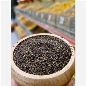 کنجد مشکی شسته شده 500گرمی