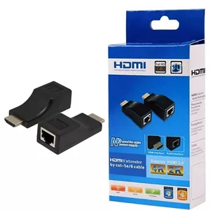 اکستندر افزایش دهنده طول HDMI 4K 2IC تحت شبکه تا 30 متر ROYAL