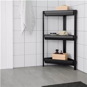 استند مثلثی حمام 3 طبقه کنتراست